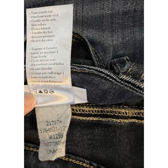 Paige Verdugo Ankle Womens Blue Mid Rise Denim Skinny Leg Jeans Size 29 - Picture 5 of 8